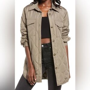 NEW! Vero Moda Simone Shirt Jacket Overshirt Utility Size M